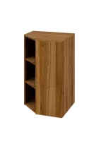 CV 3 - 7 skříň rohová, levá, 1100x700x700, ořech světlý